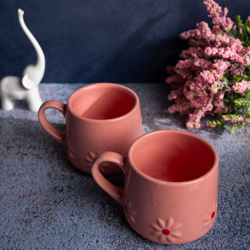 Daisy day Mugs- Set Of 2