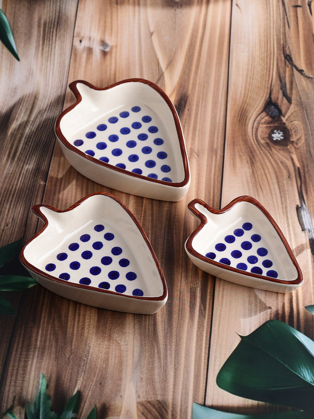 Leaf Serving Plates