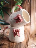 Blush Bow Mugs