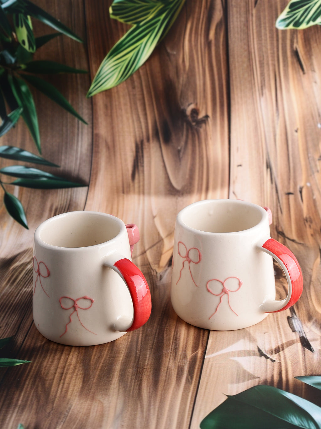 Rosy Bow Mugs