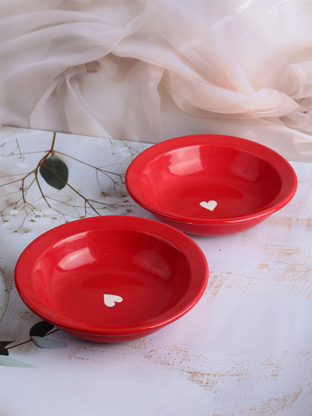 Valentine Heart Pasta Plate