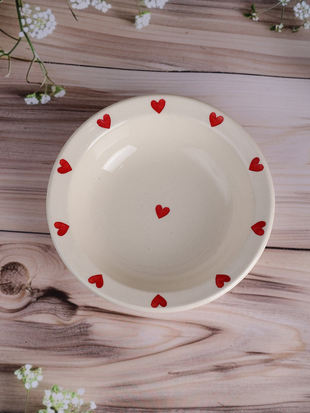 Smitten Heart Pasta Plate