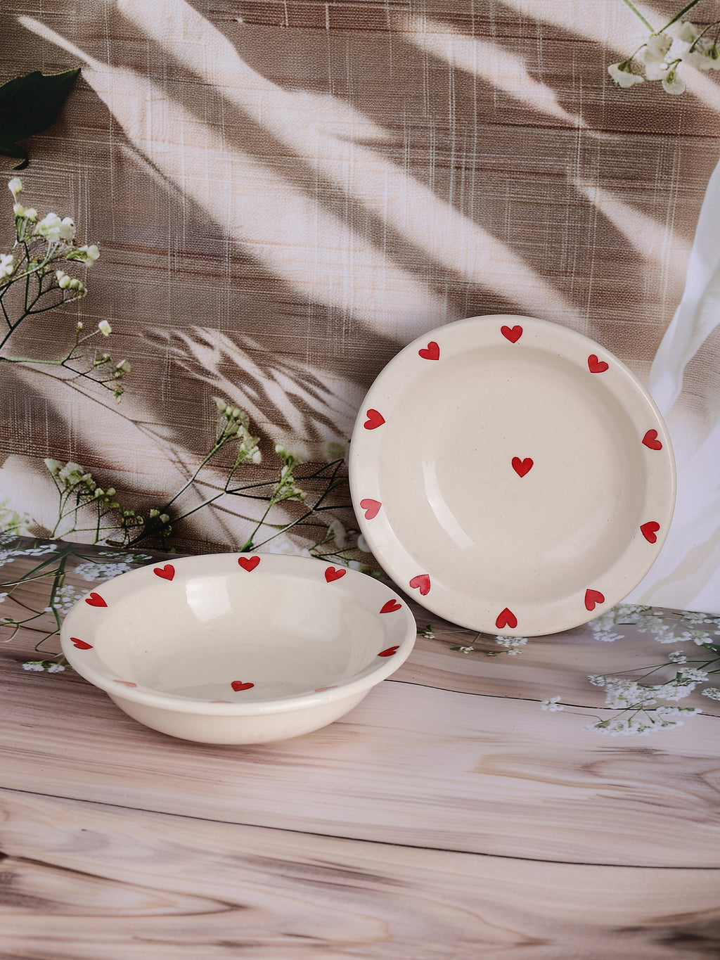 Smitten Heart Pasta Plate