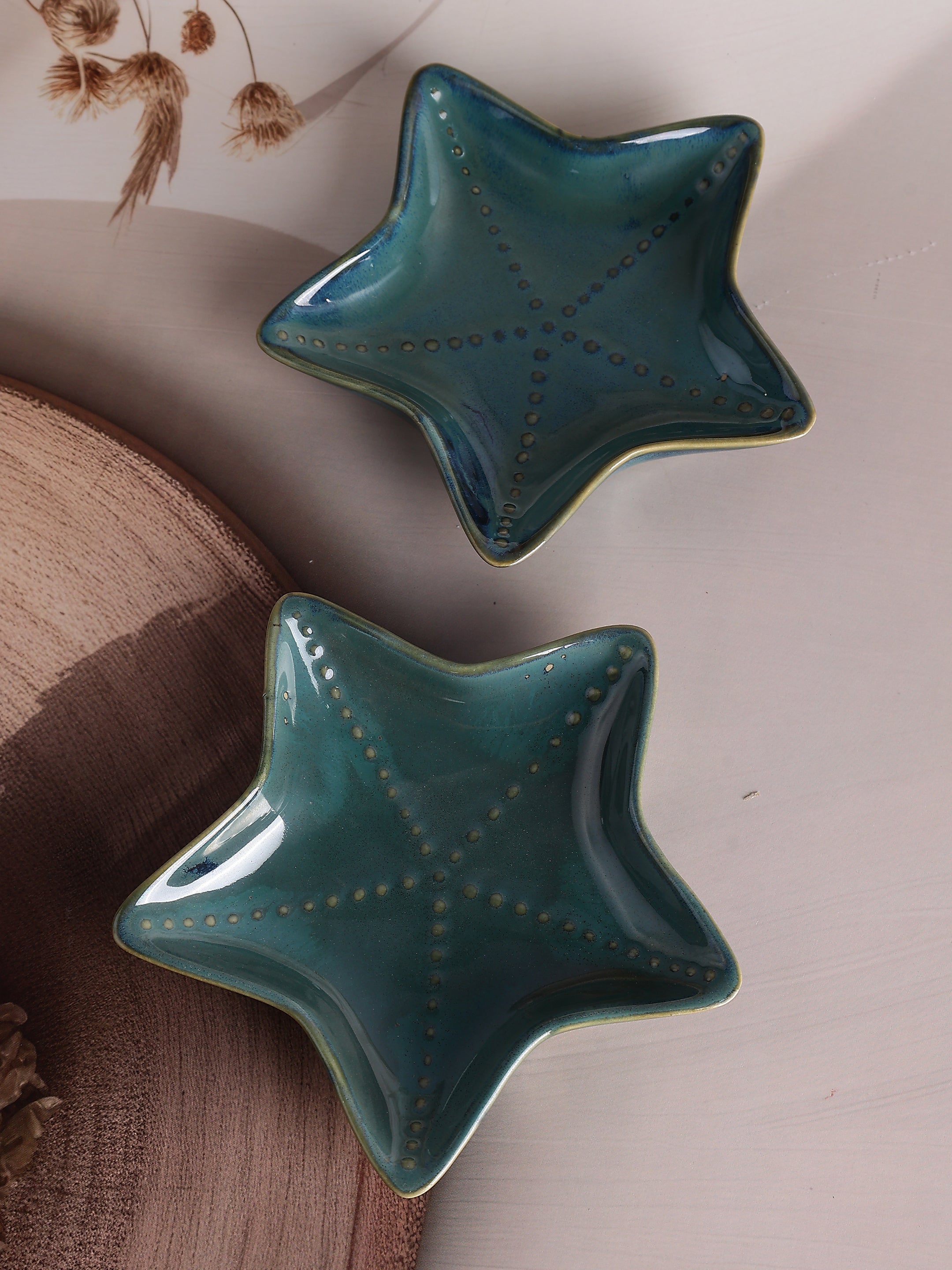 Tidal Star Serving Plate-Set of 2