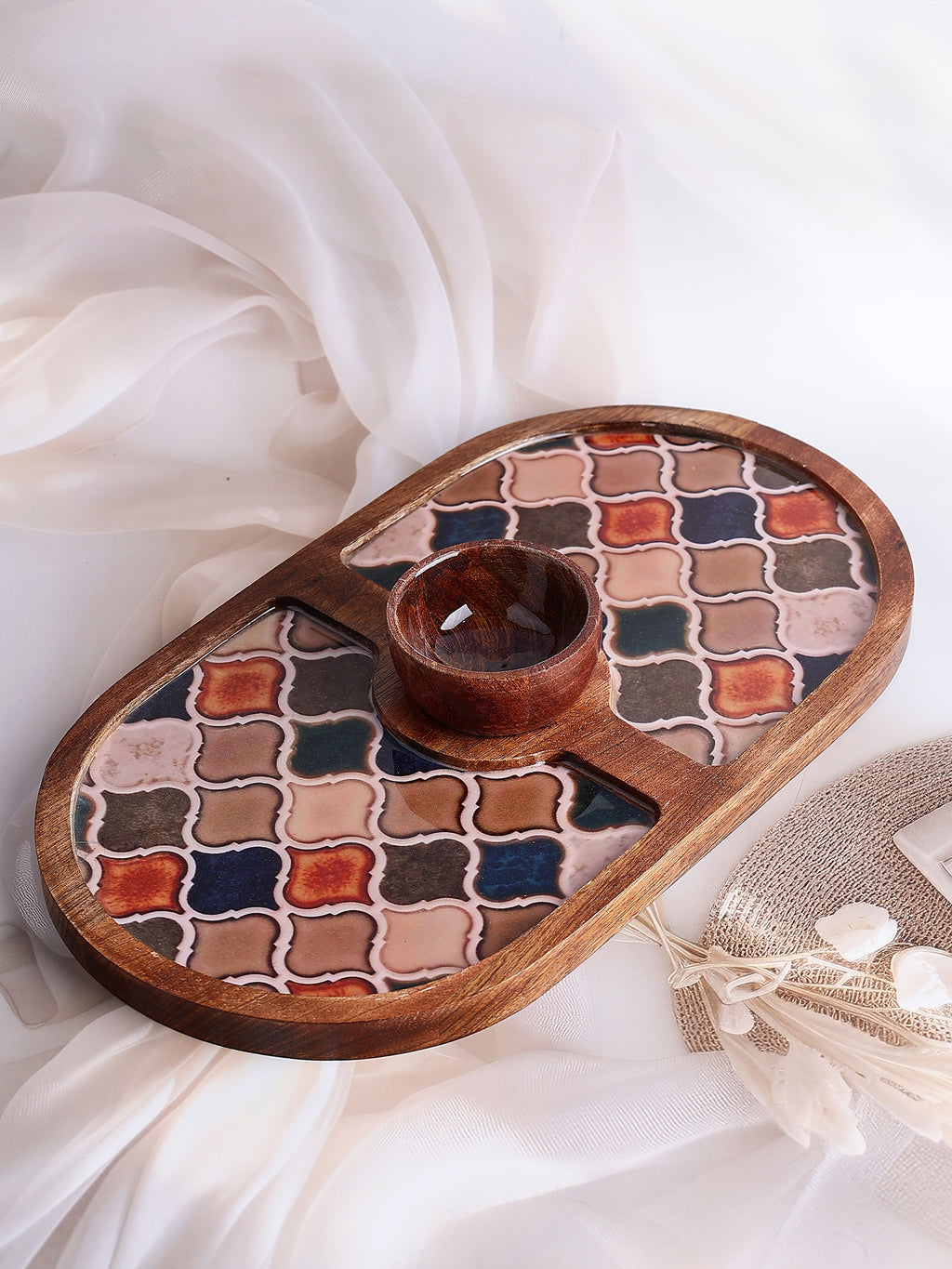 Tessera Wooden Platter
