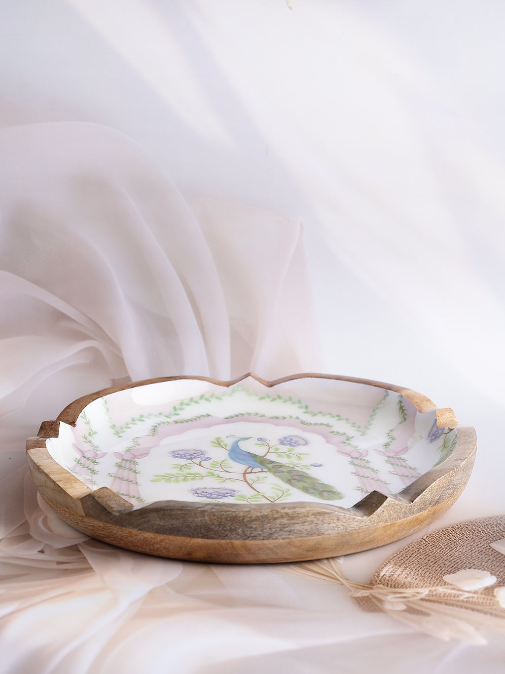 Secret Garden Wooden Platter