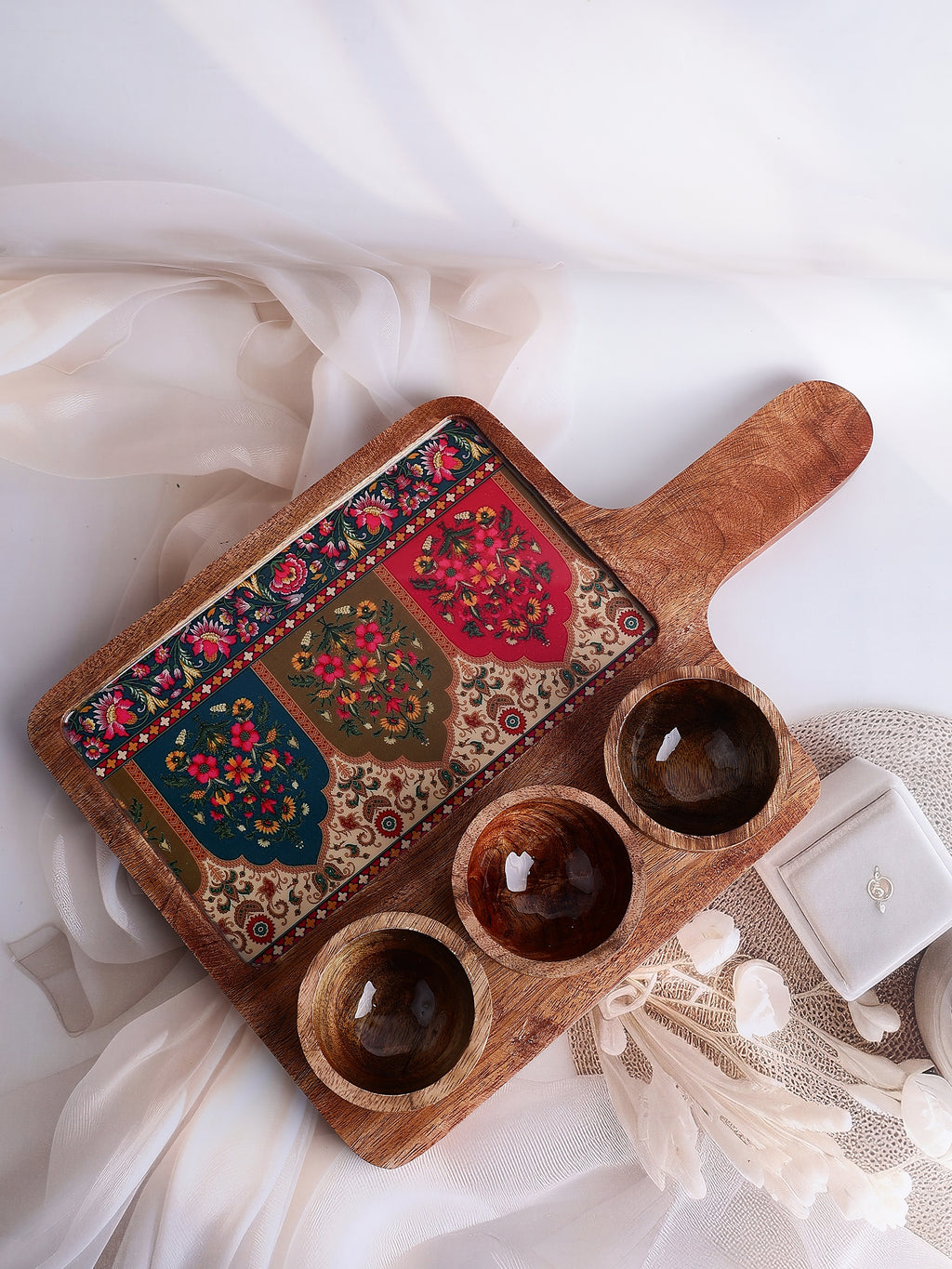 Rangrez Wooden Platter