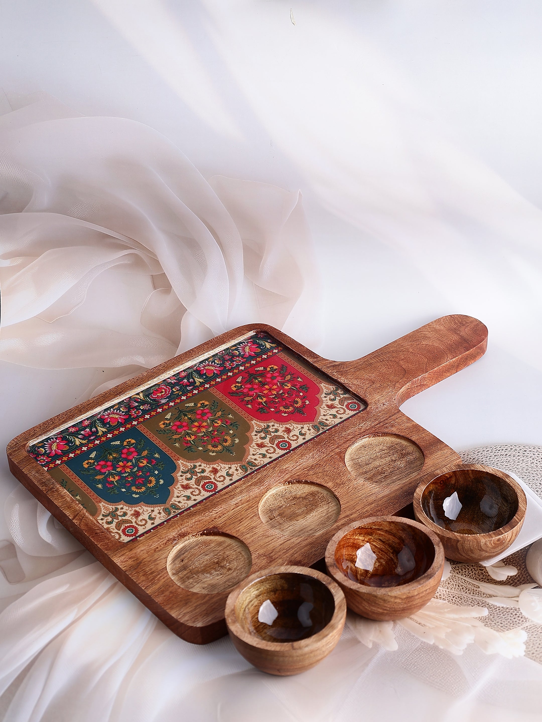 Rangrez Wooden Platter