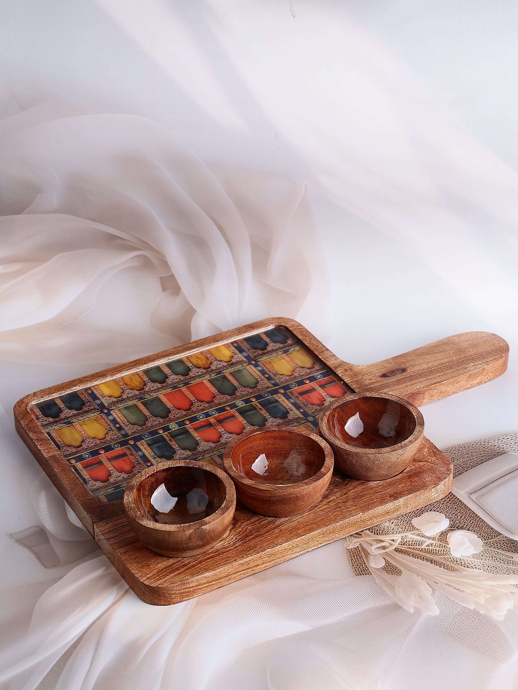 Jashn Wooden Platter