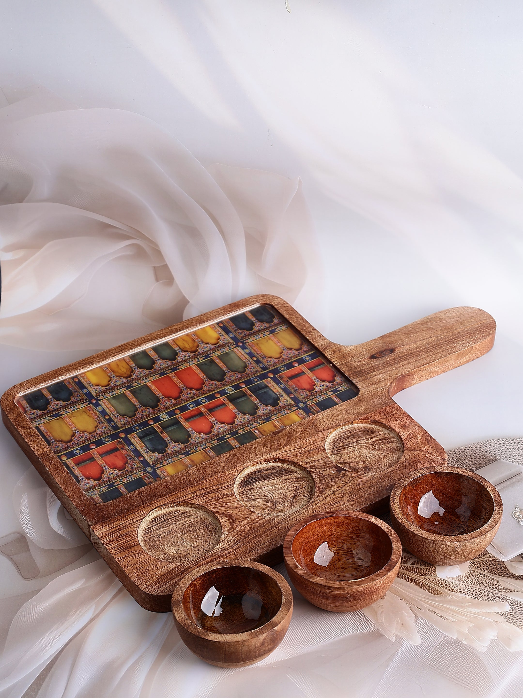Jashn Wooden Platter