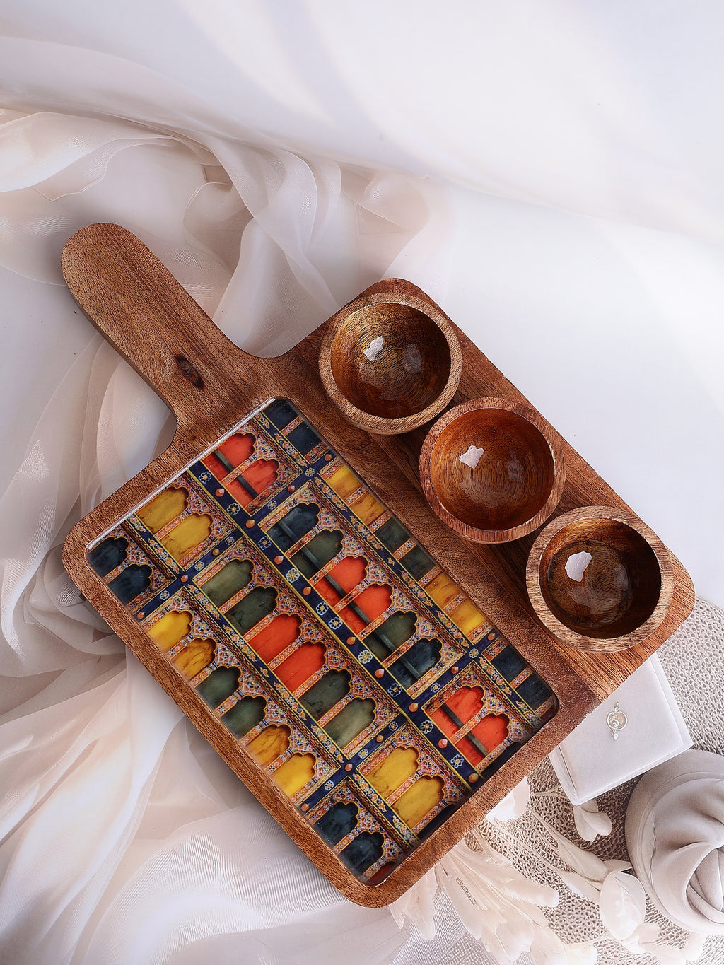 Jashn Wooden Platter