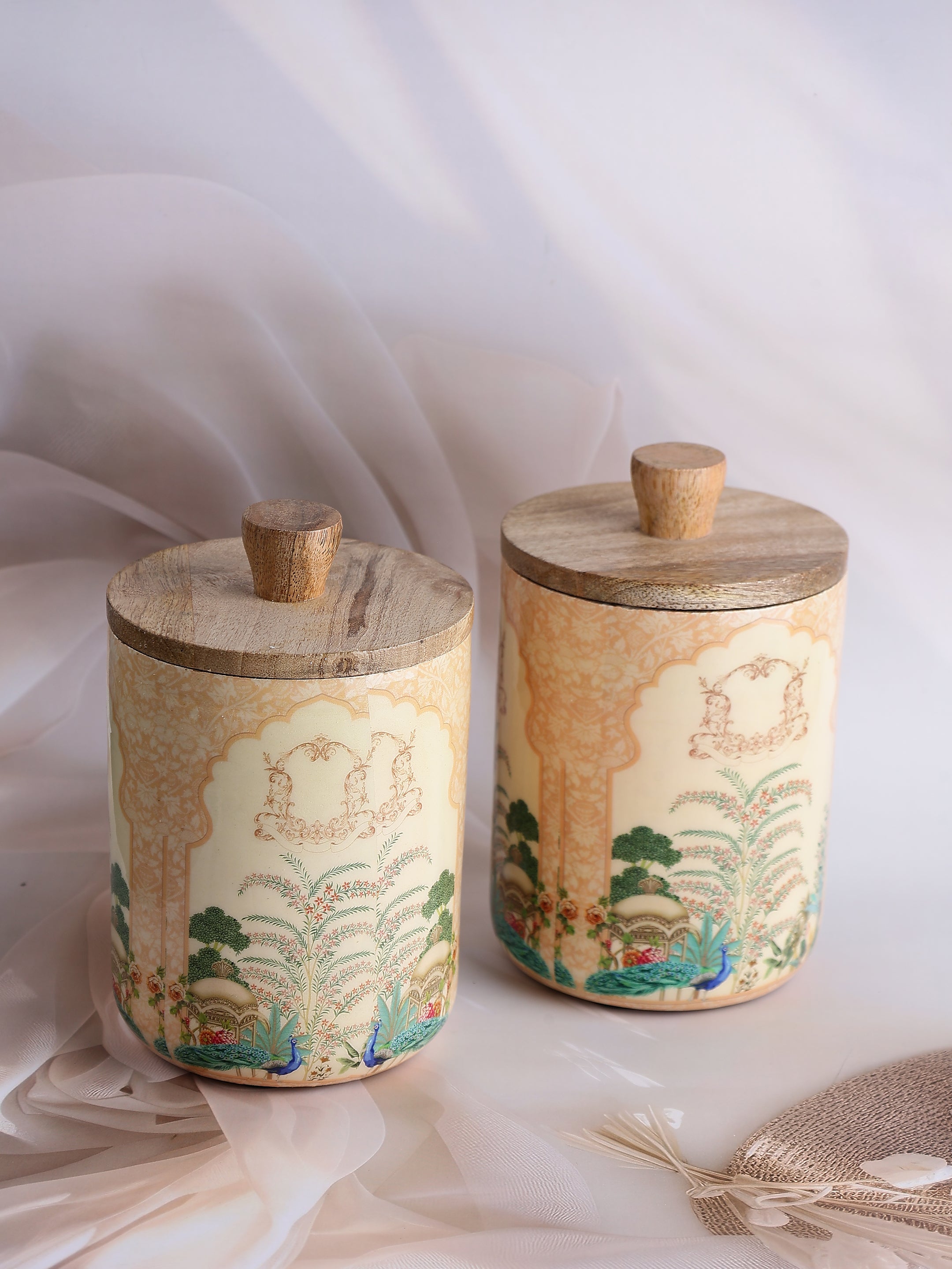 Golden Durbar Jars