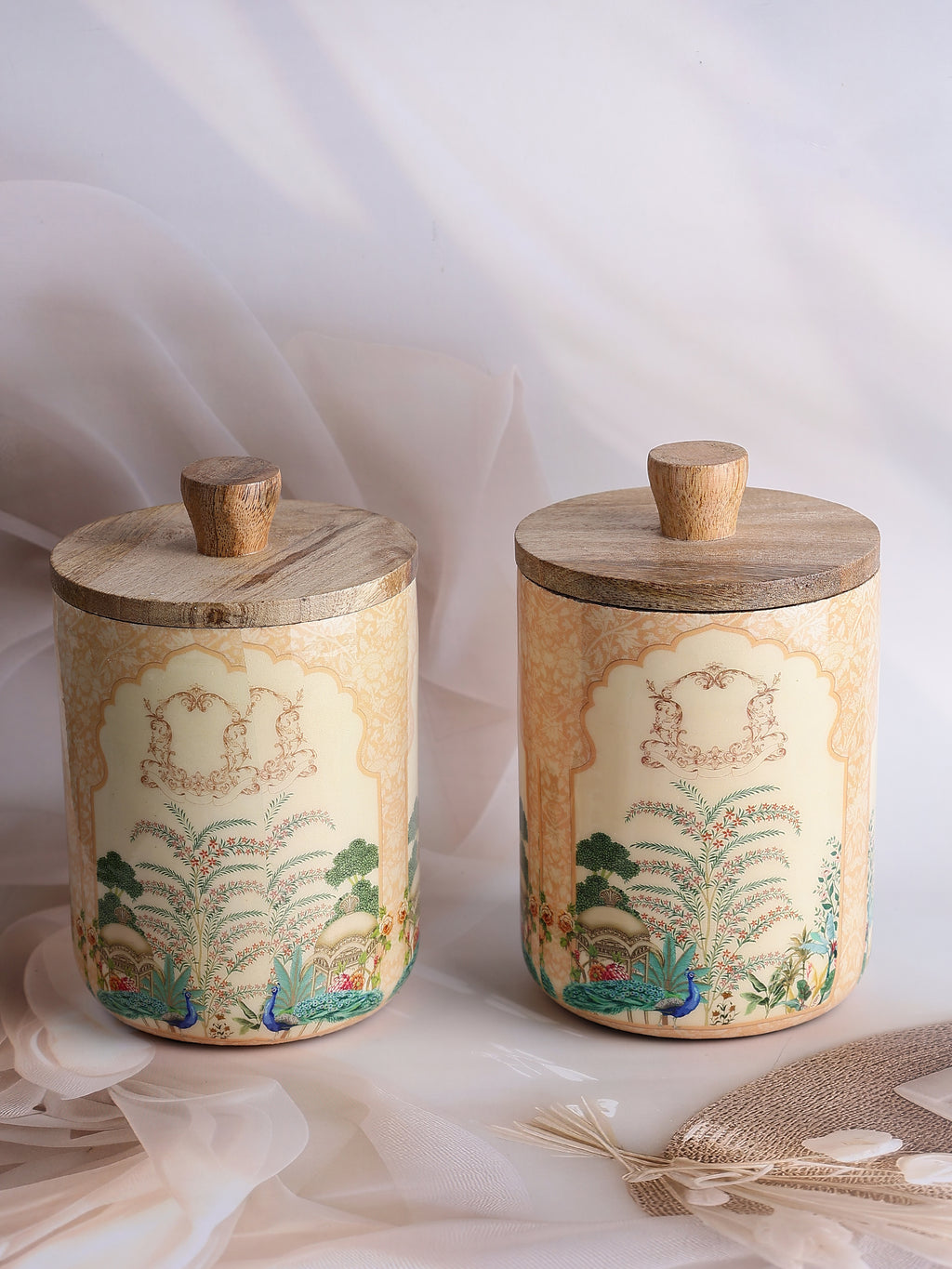 Golden Durbar Jars