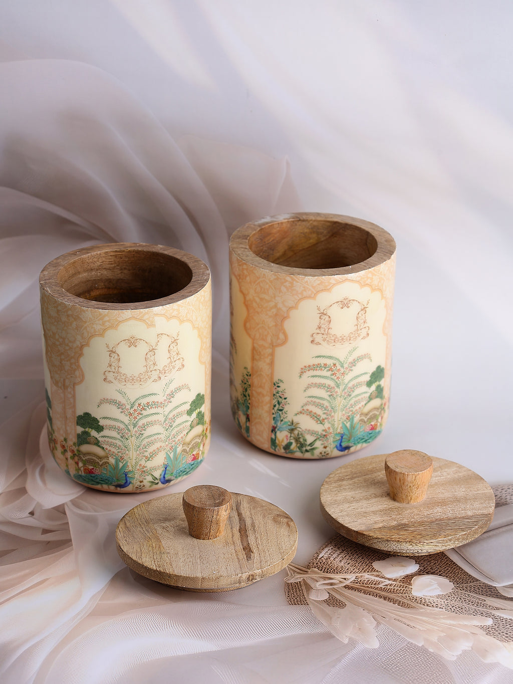 Golden Durbar Jars