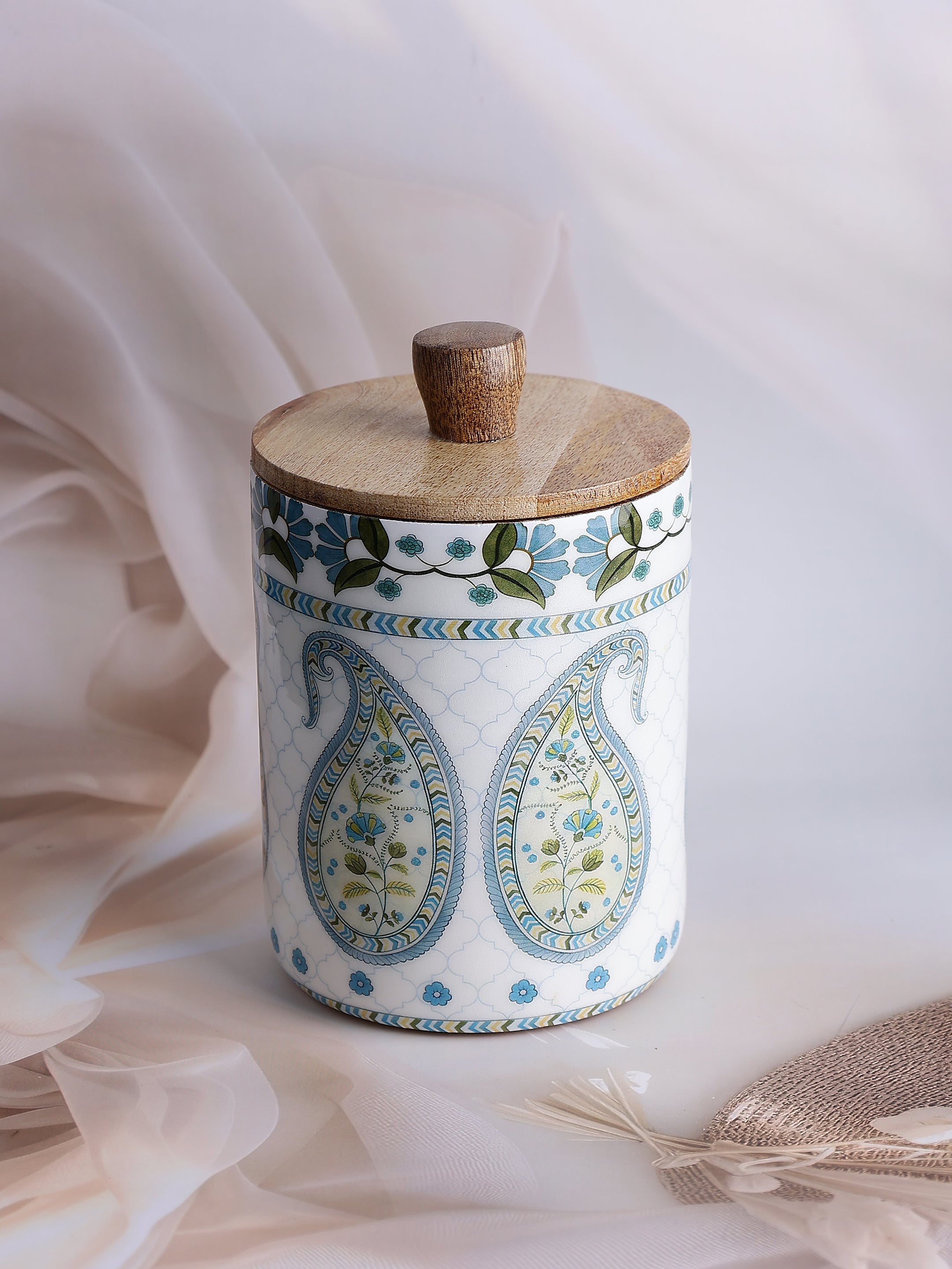 Sea Breeze Wooden Jars