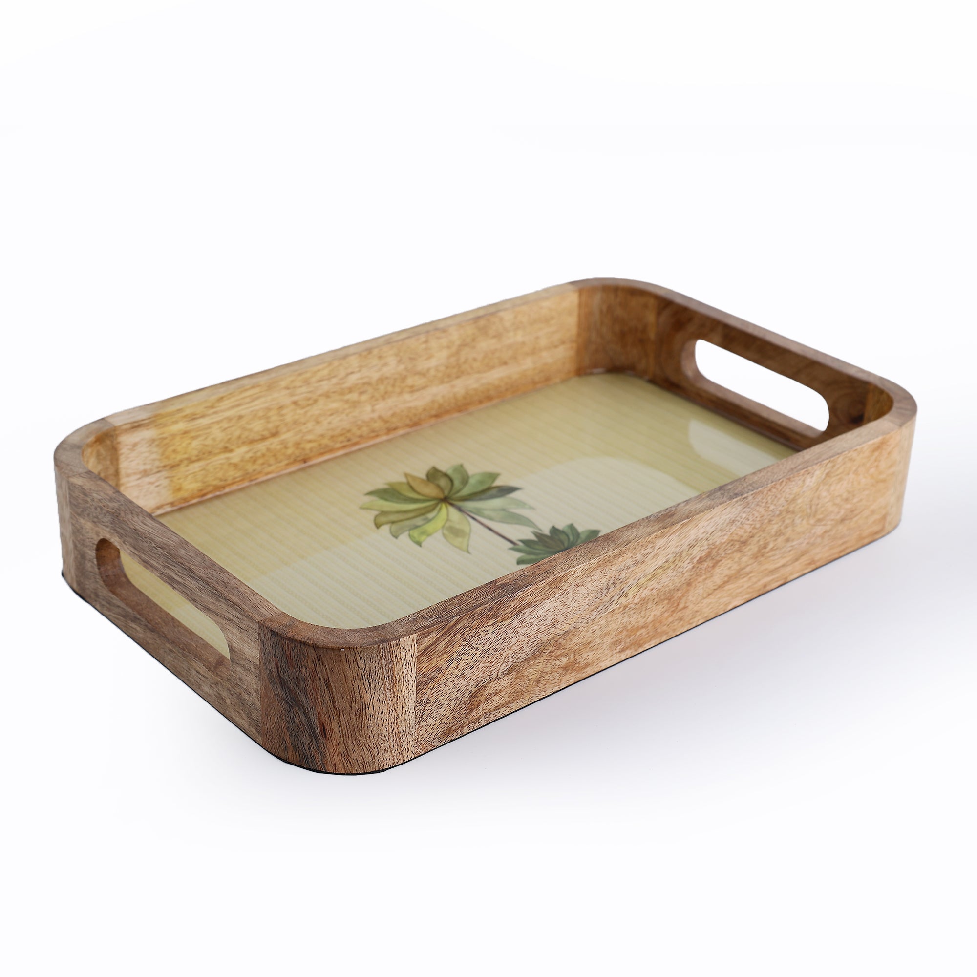 Eden Bloom Wooden Tray