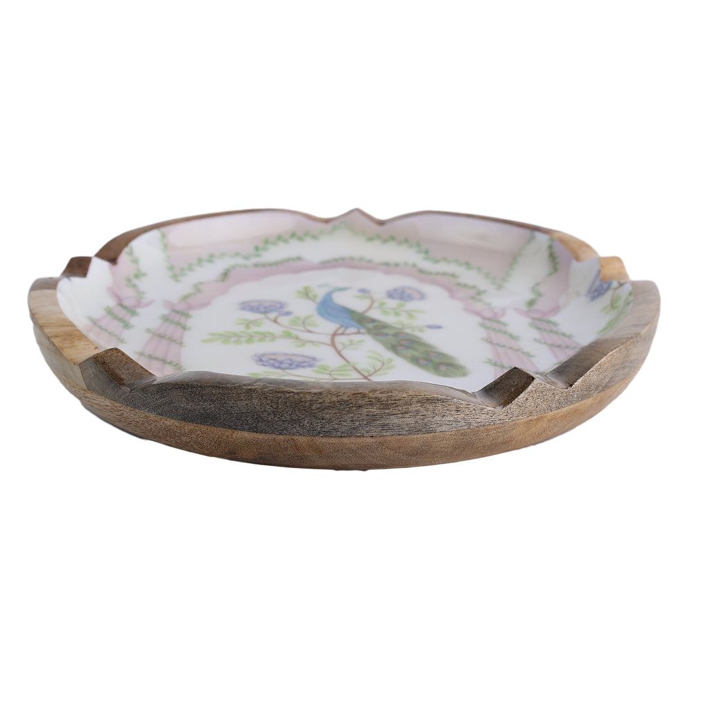 Secret Garden Wooden Platter