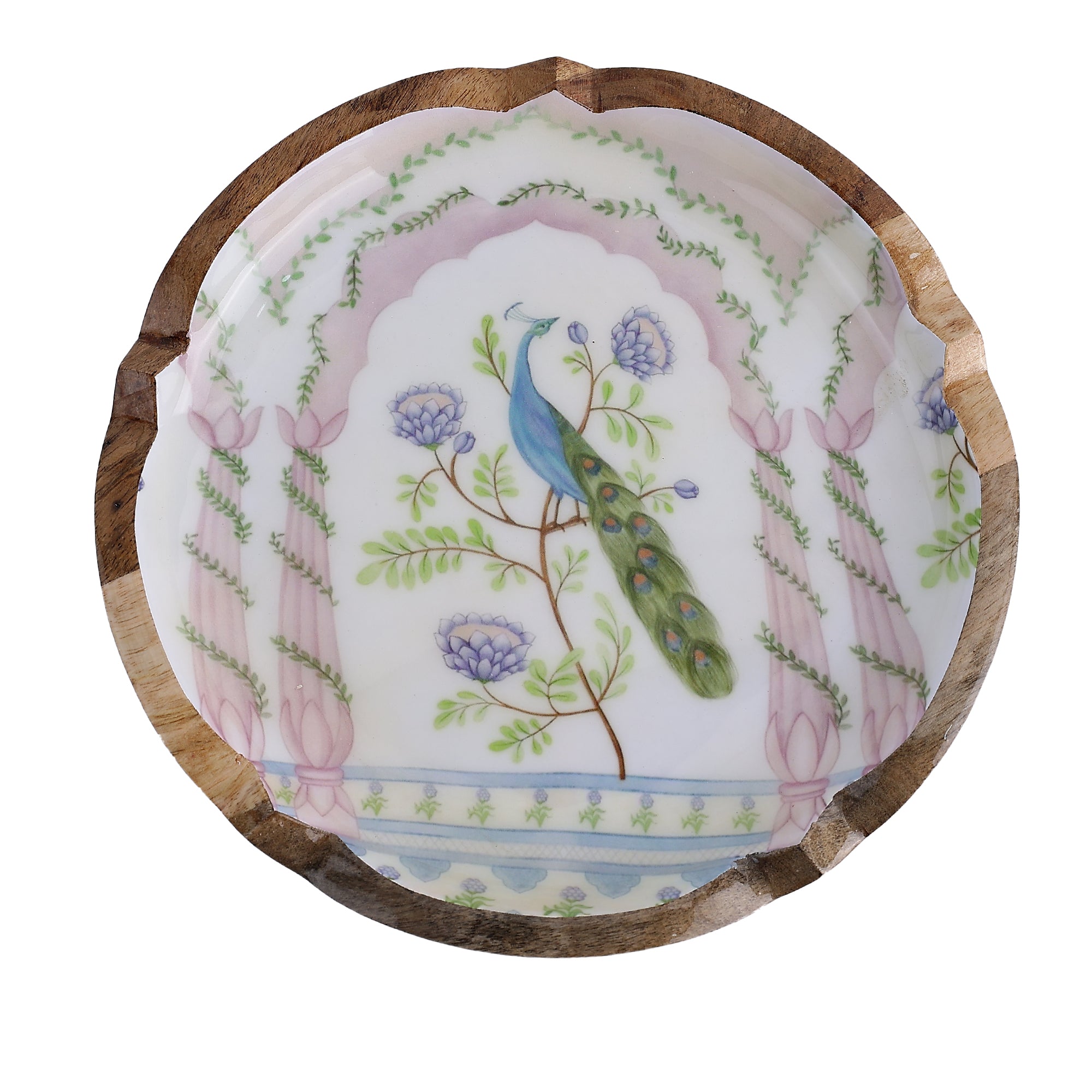 Secret Garden Wooden Platter