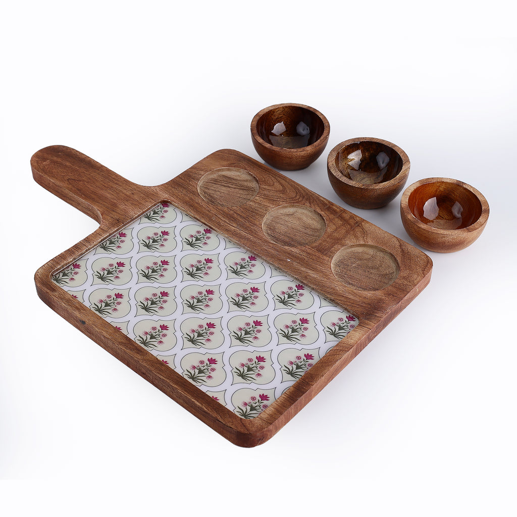 Rosette Serving Board