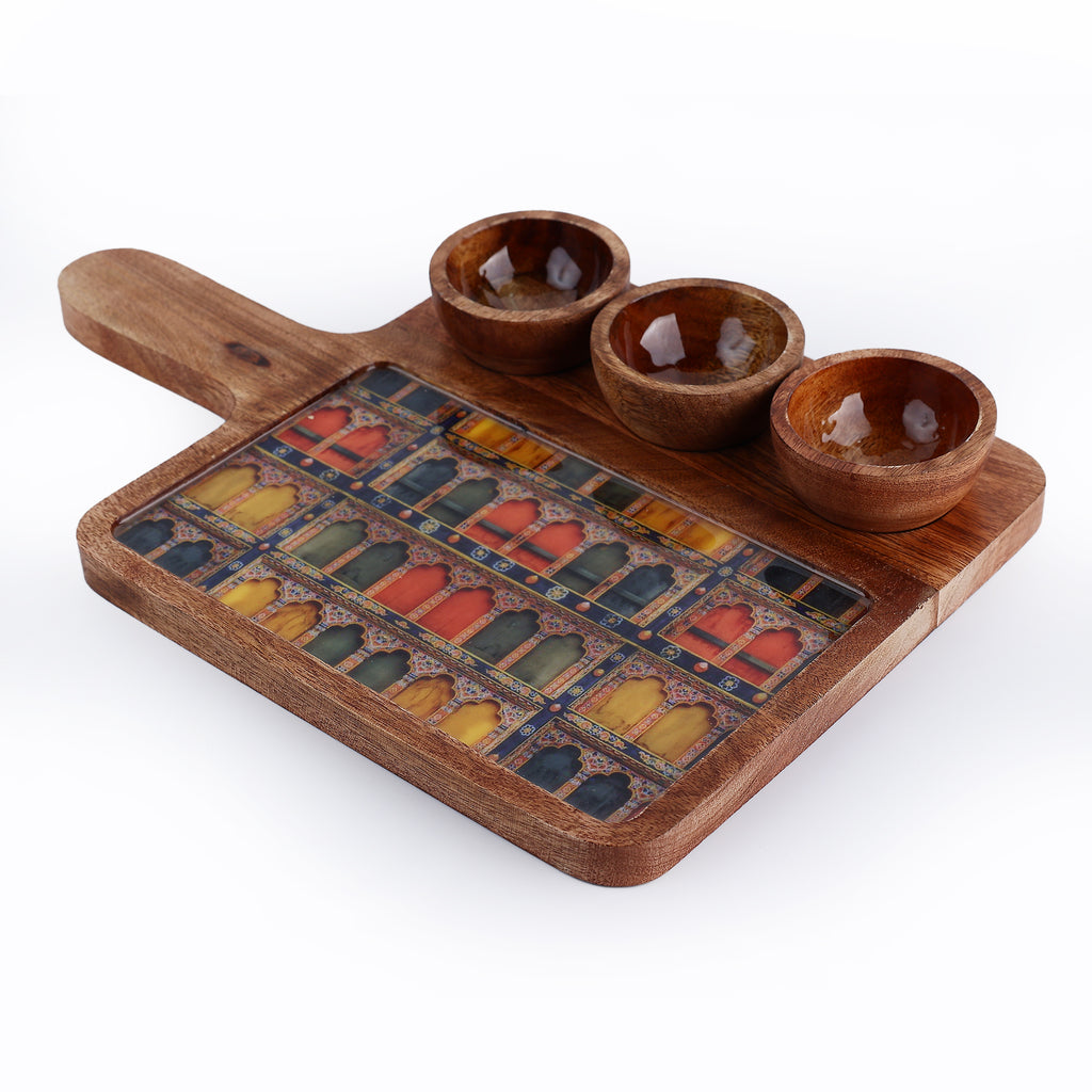 Jashn Wooden Platter