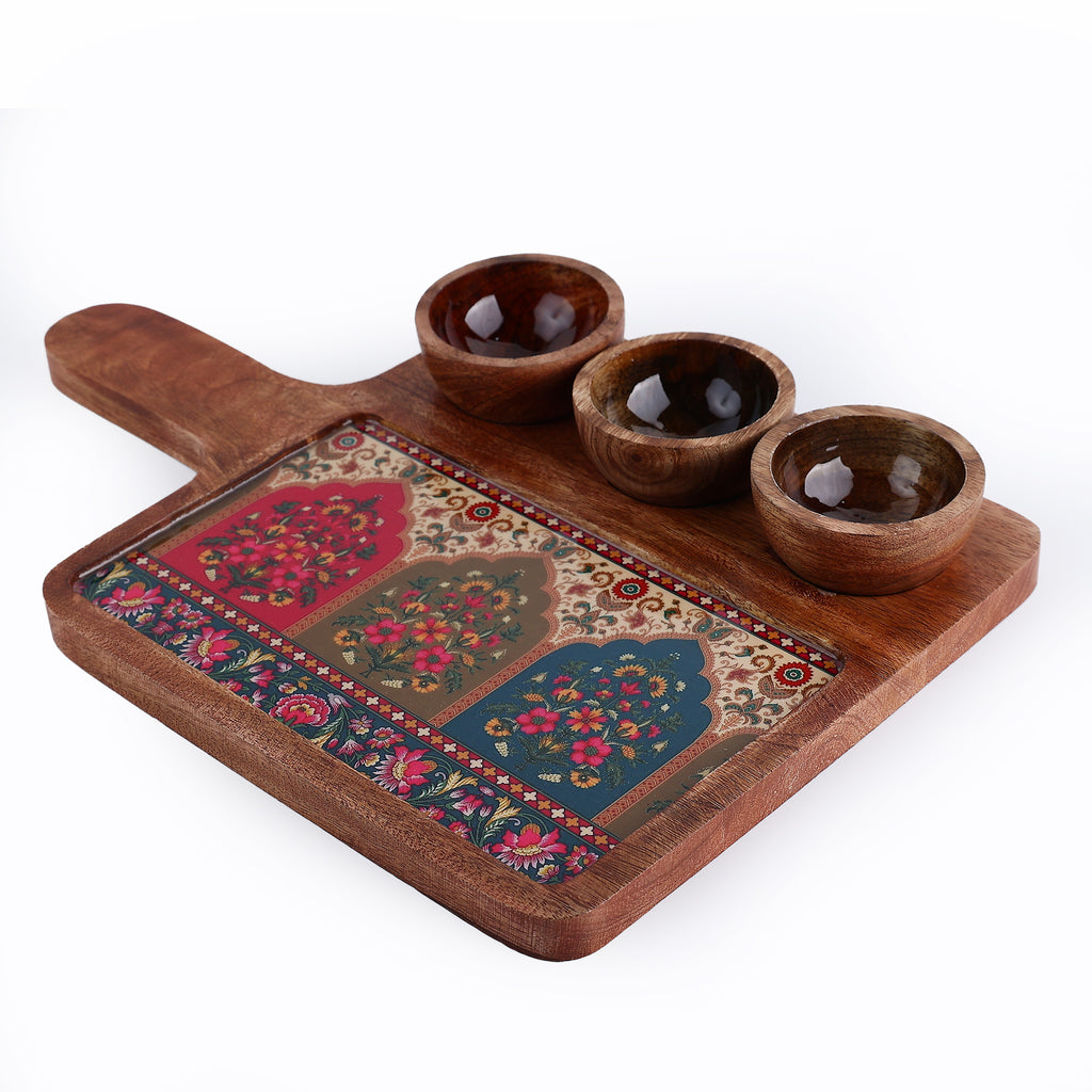 Rangrez Wooden Platter