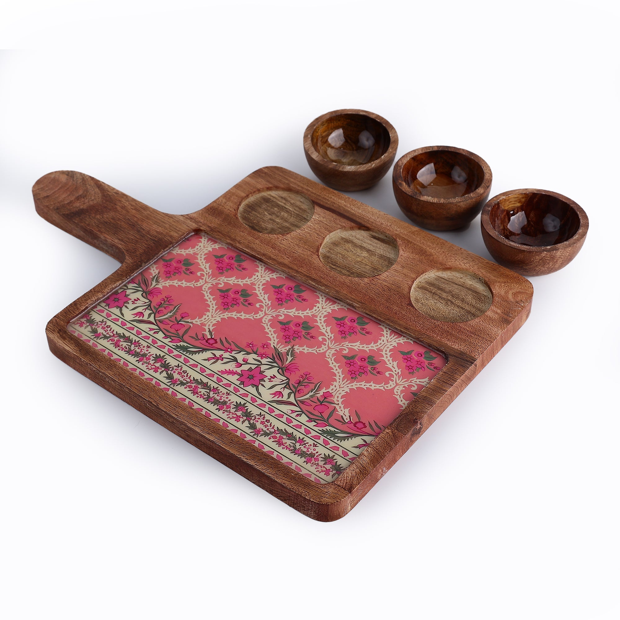 Blush Bazaar Wooden Platter