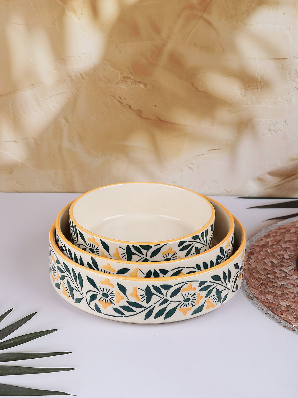 Citrus Bloom Platter Set