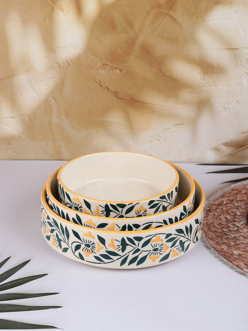 Citrus Bloom Platter Set