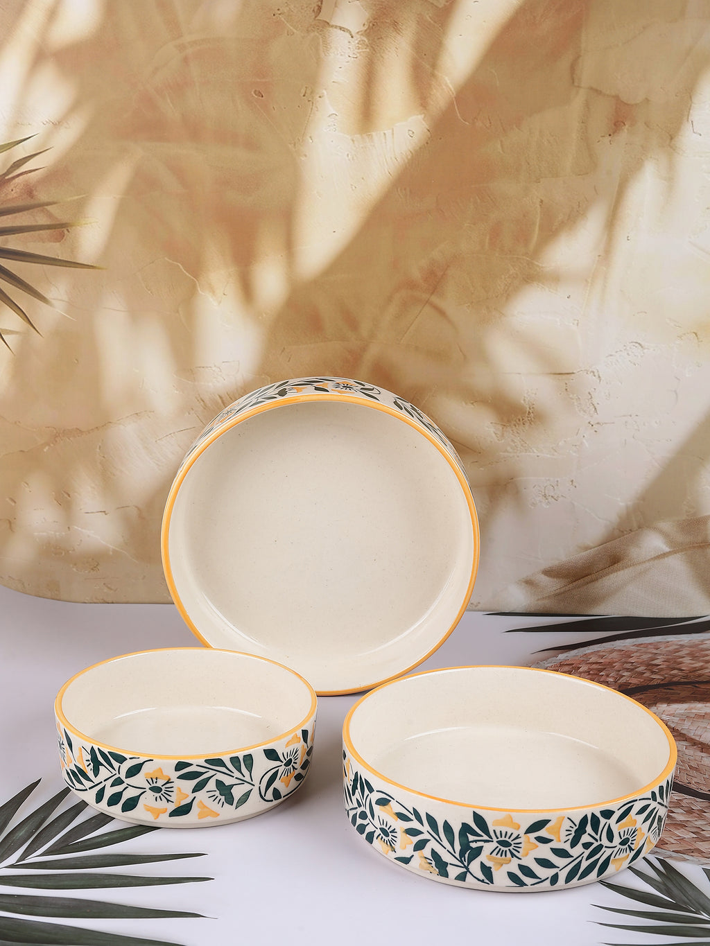 Citrus Bloom Platter Set