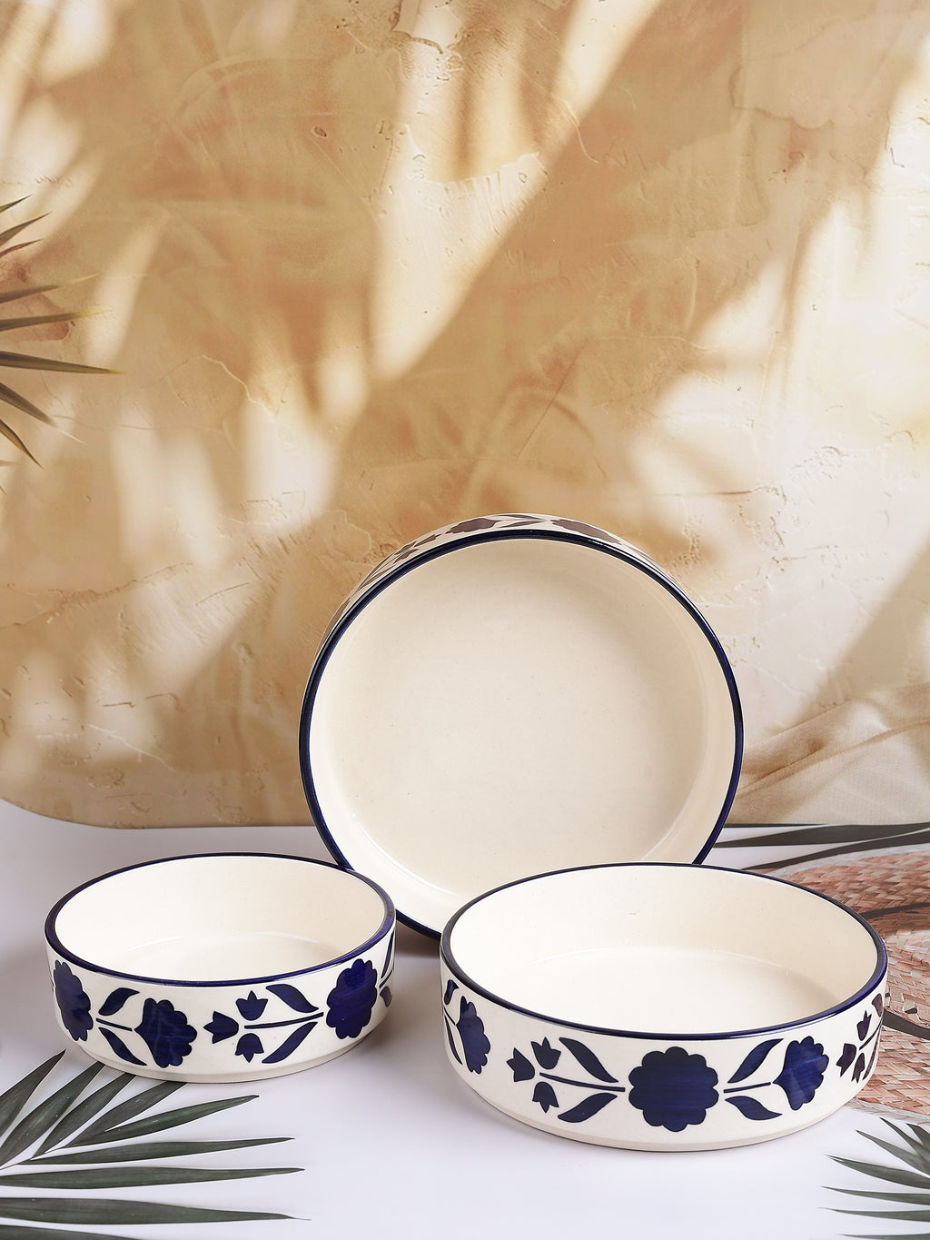 Blue Reverie Platter Set
