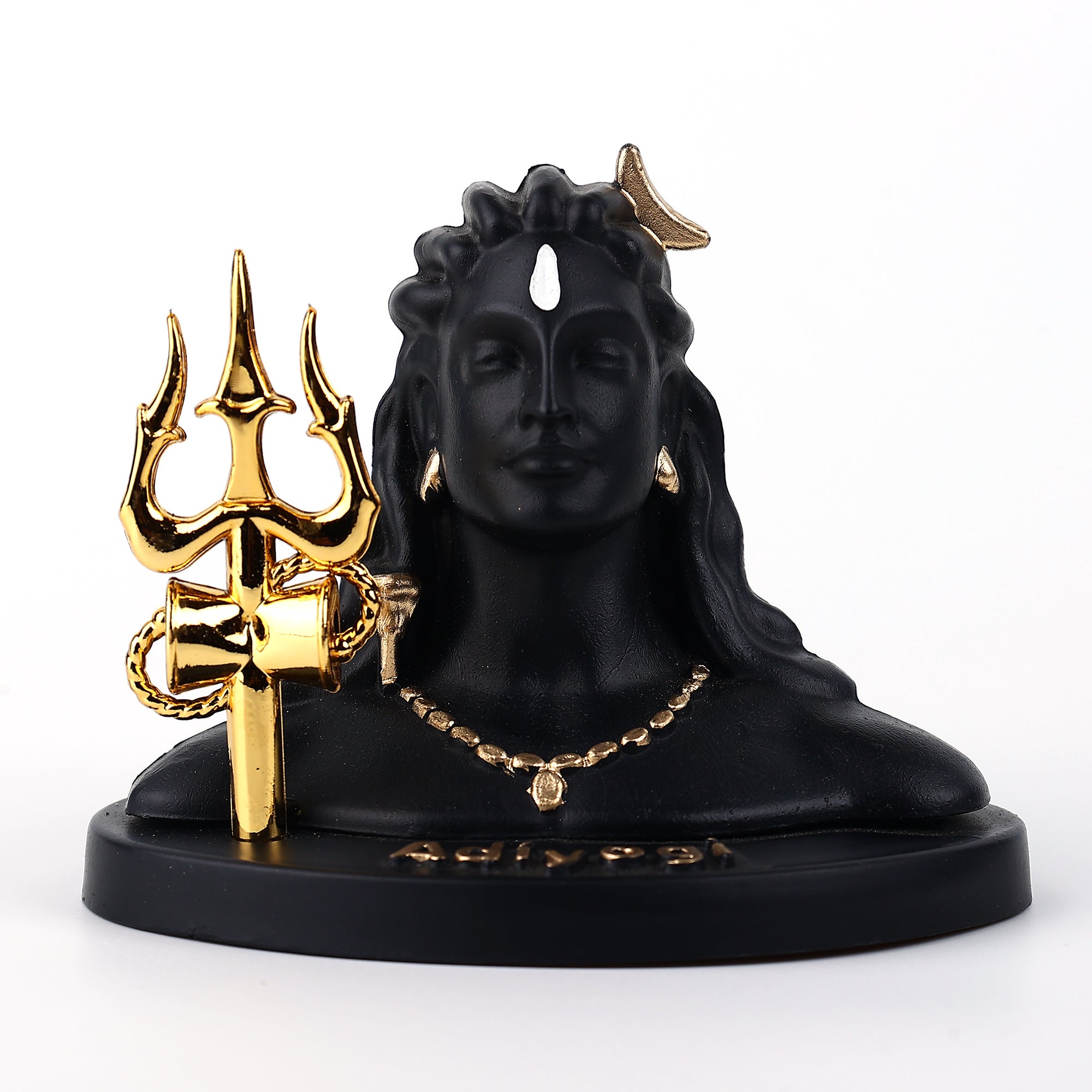 Adiyogi with Golden Trishul
