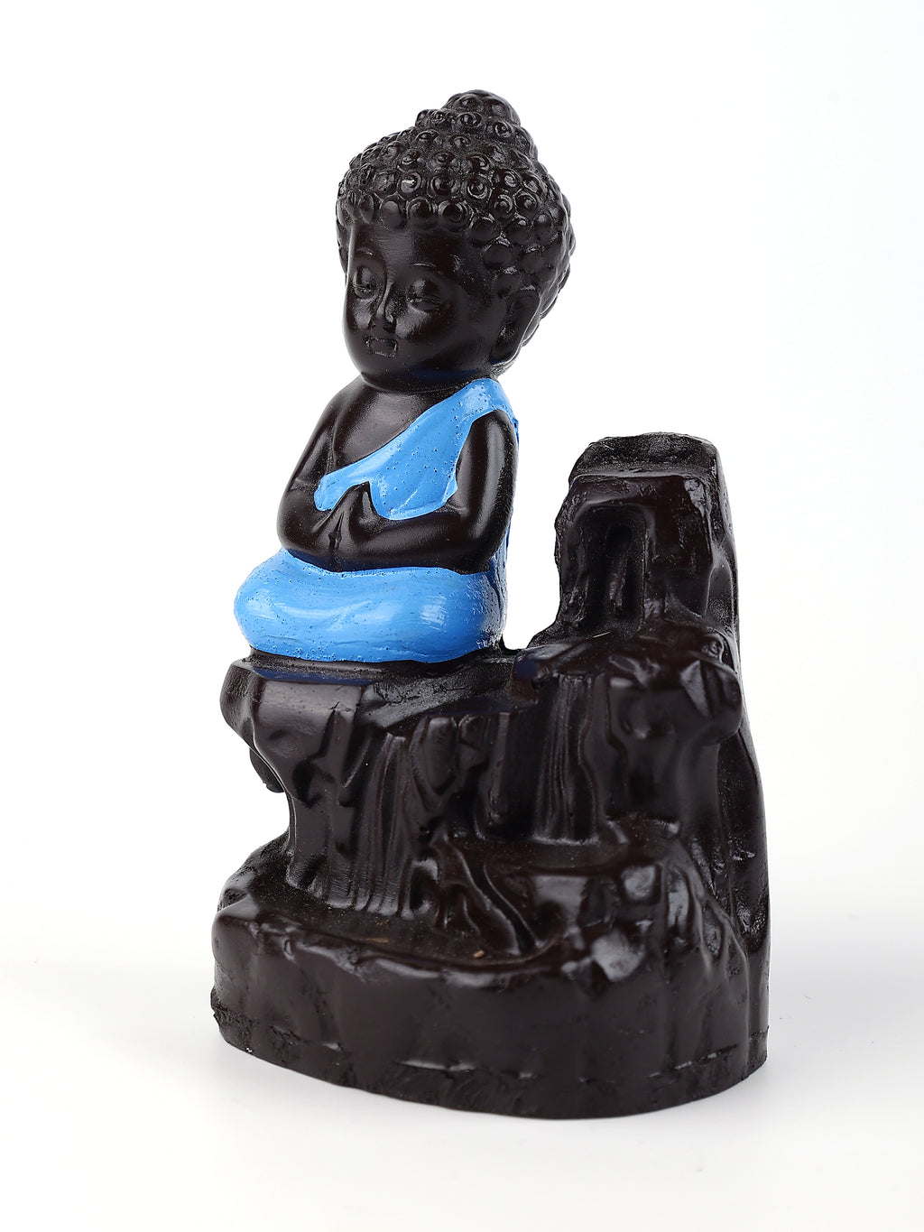 Meditating Monk Buddha Smoke Fountain