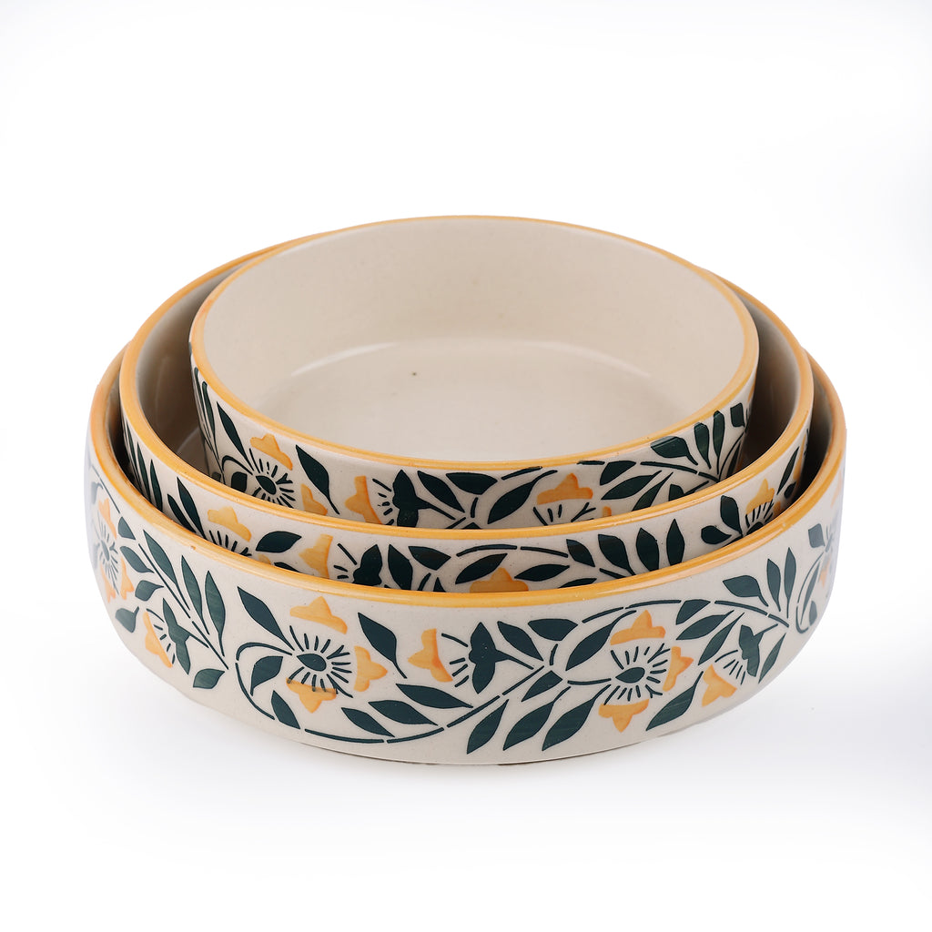 Citrus Bloom Platter Set