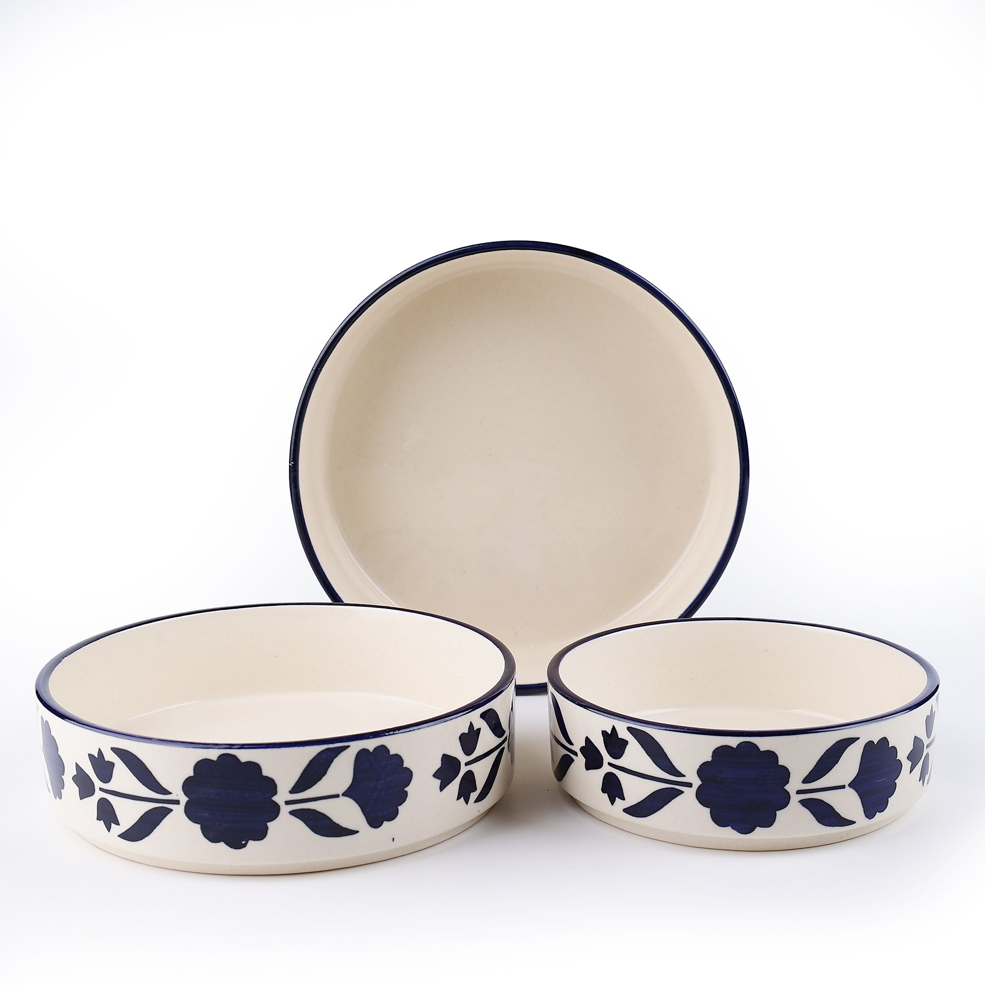Blue Reverie Platter Set
