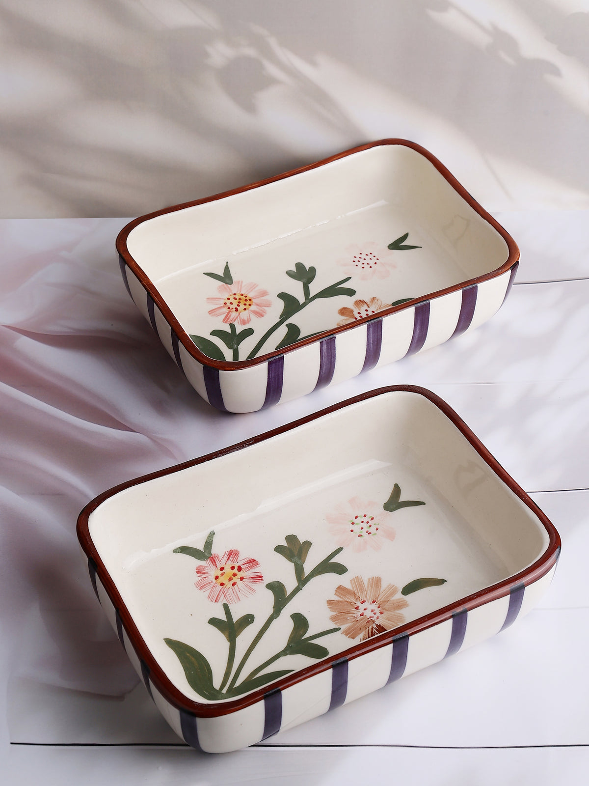 Fleur Bake n Serve Platter