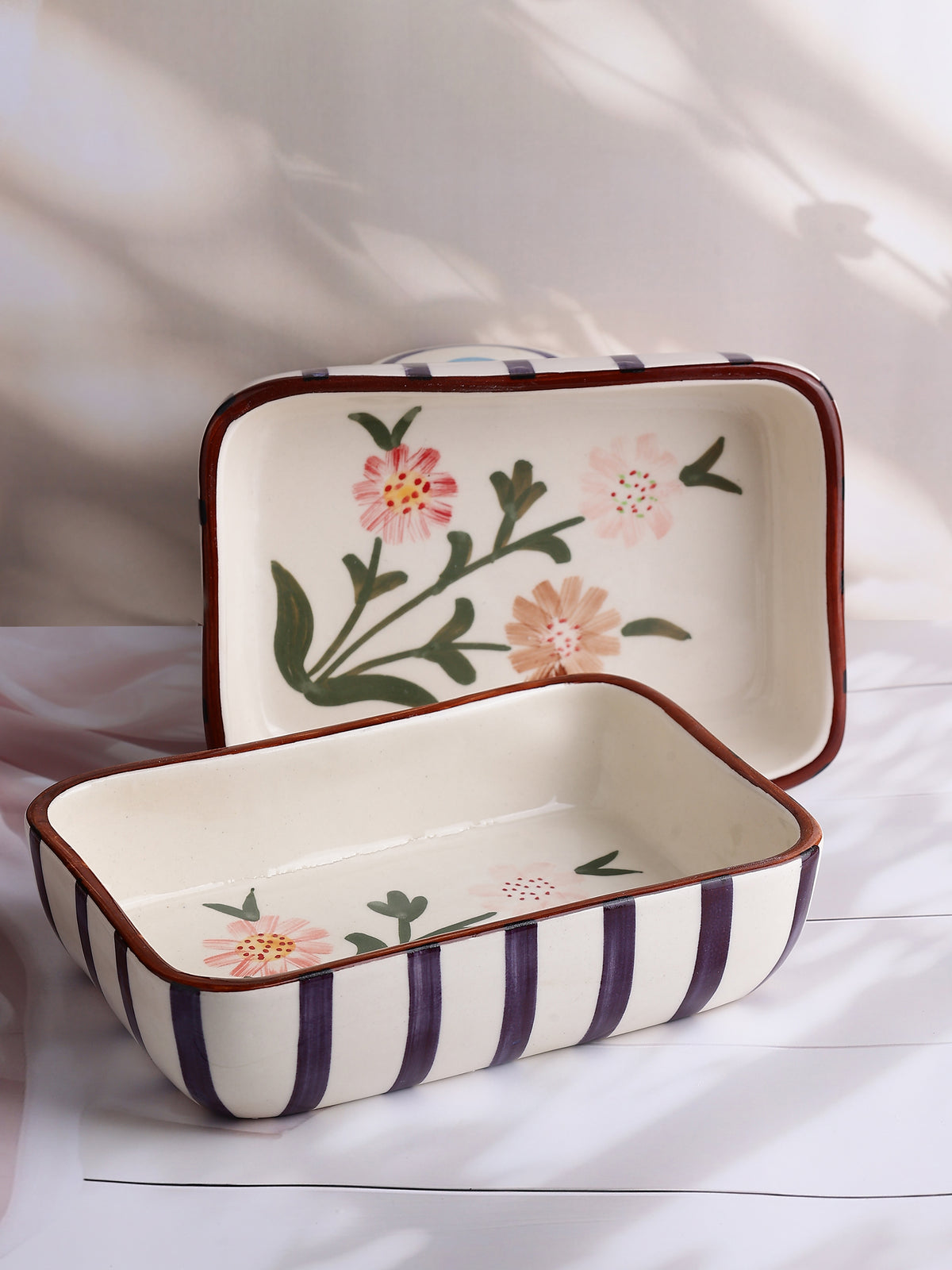 Fleur Bake n Serve Platter