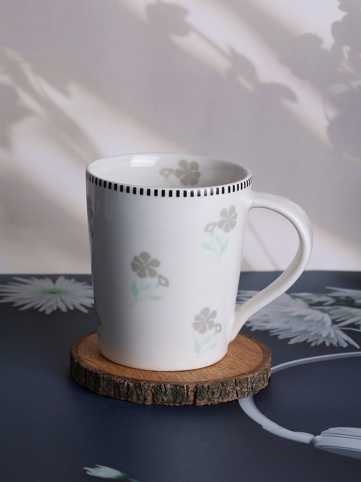 Ivory Whisper Mugs