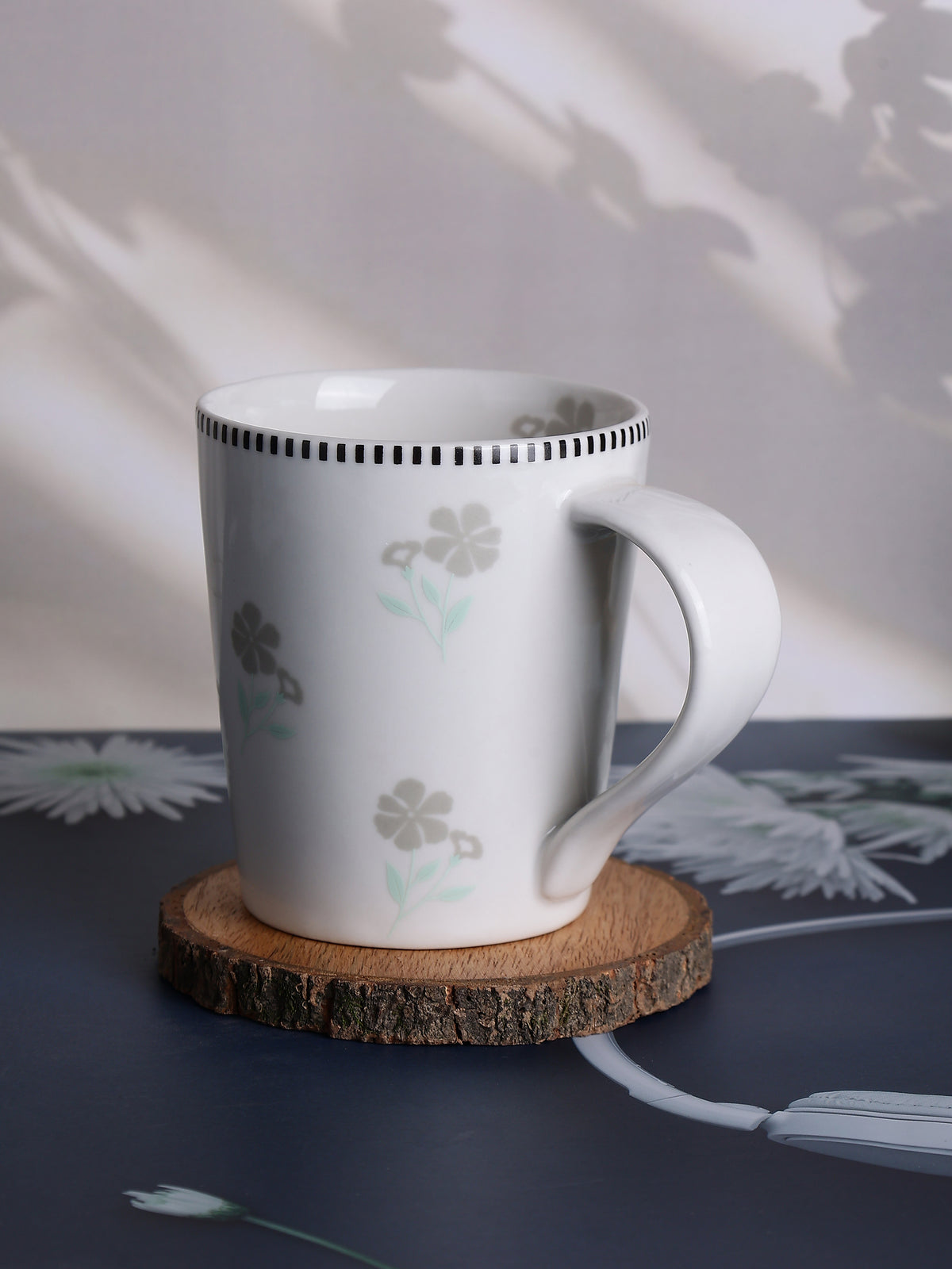Ivory Whisper Mugs