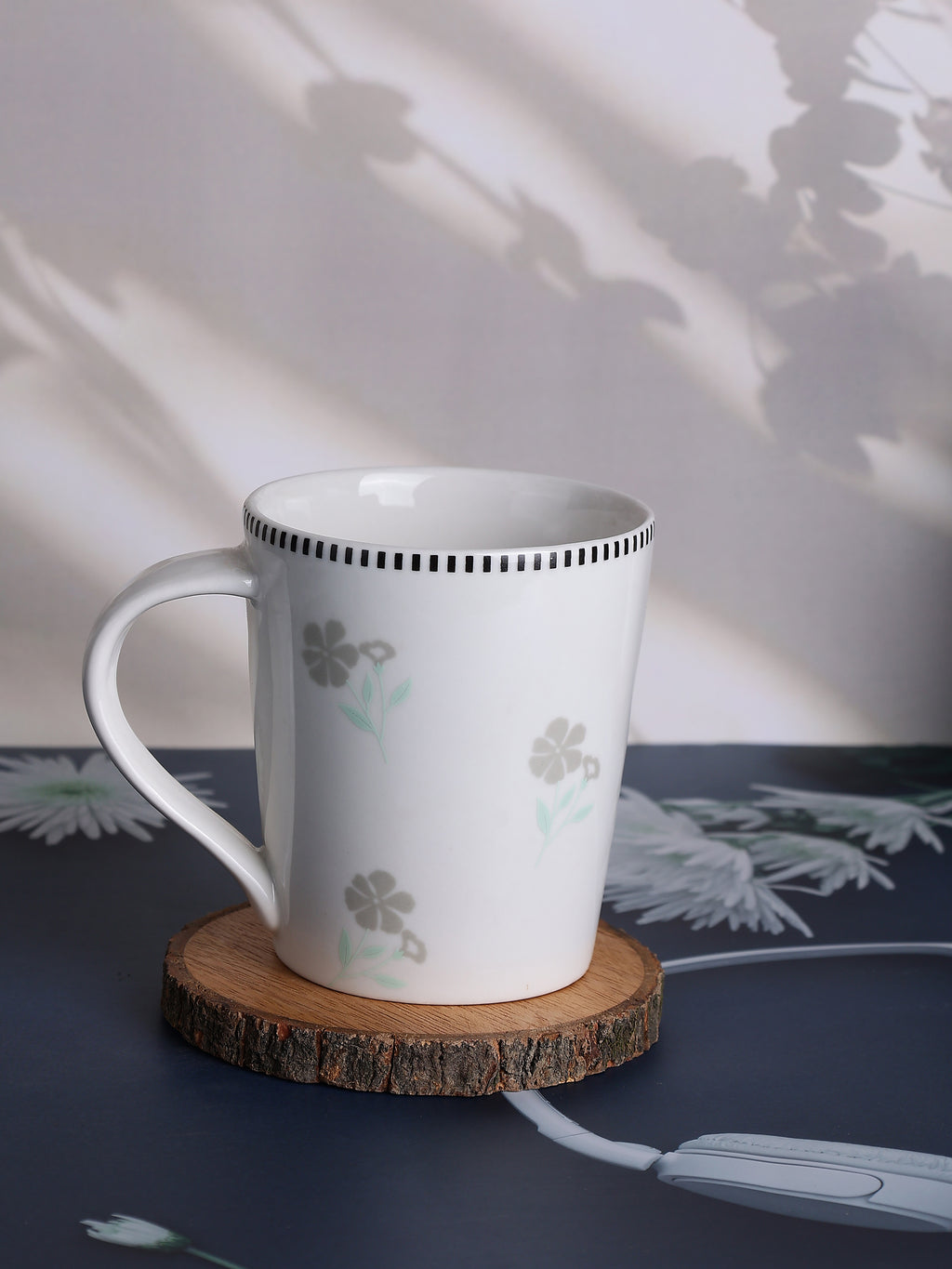Ivory Whisper Mugs