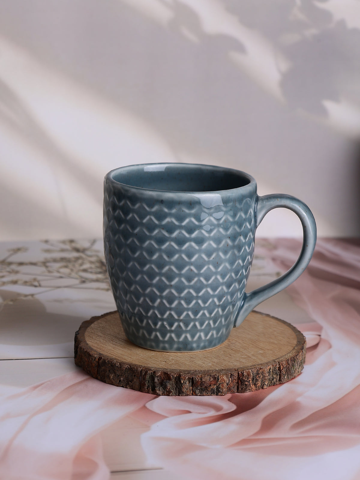Clay Lattice Tea Cups