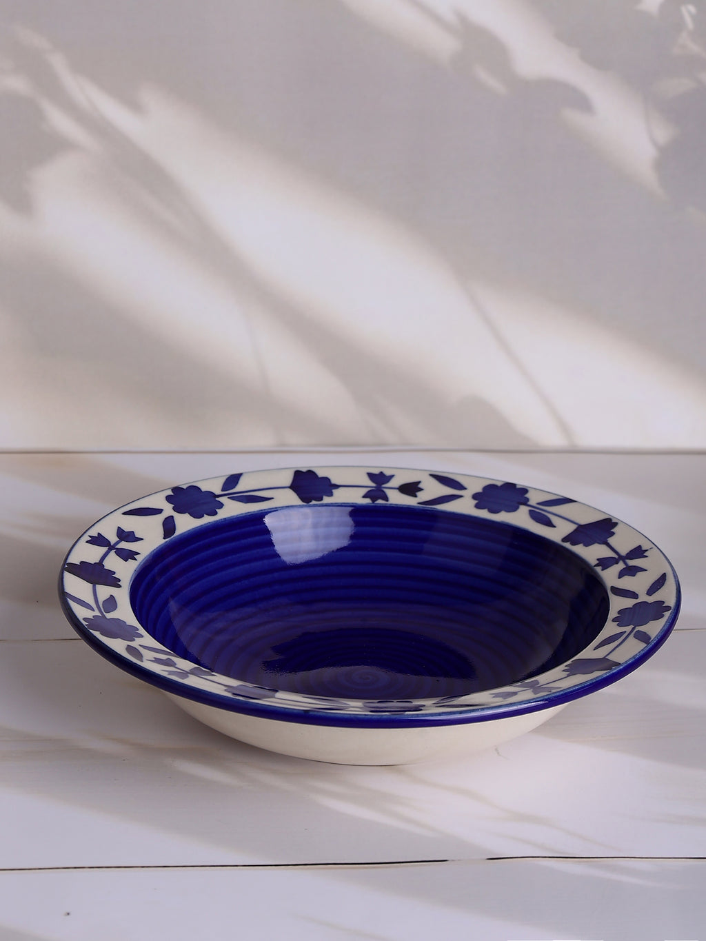 Aegean Bloom Pasta Plates