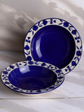 Aegean Bloom Pasta Plates