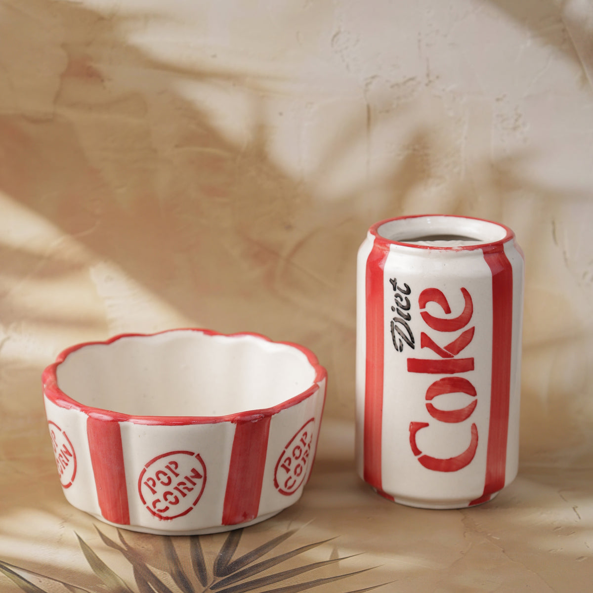 Diet Coke Can& Pop Corn Tub Combo