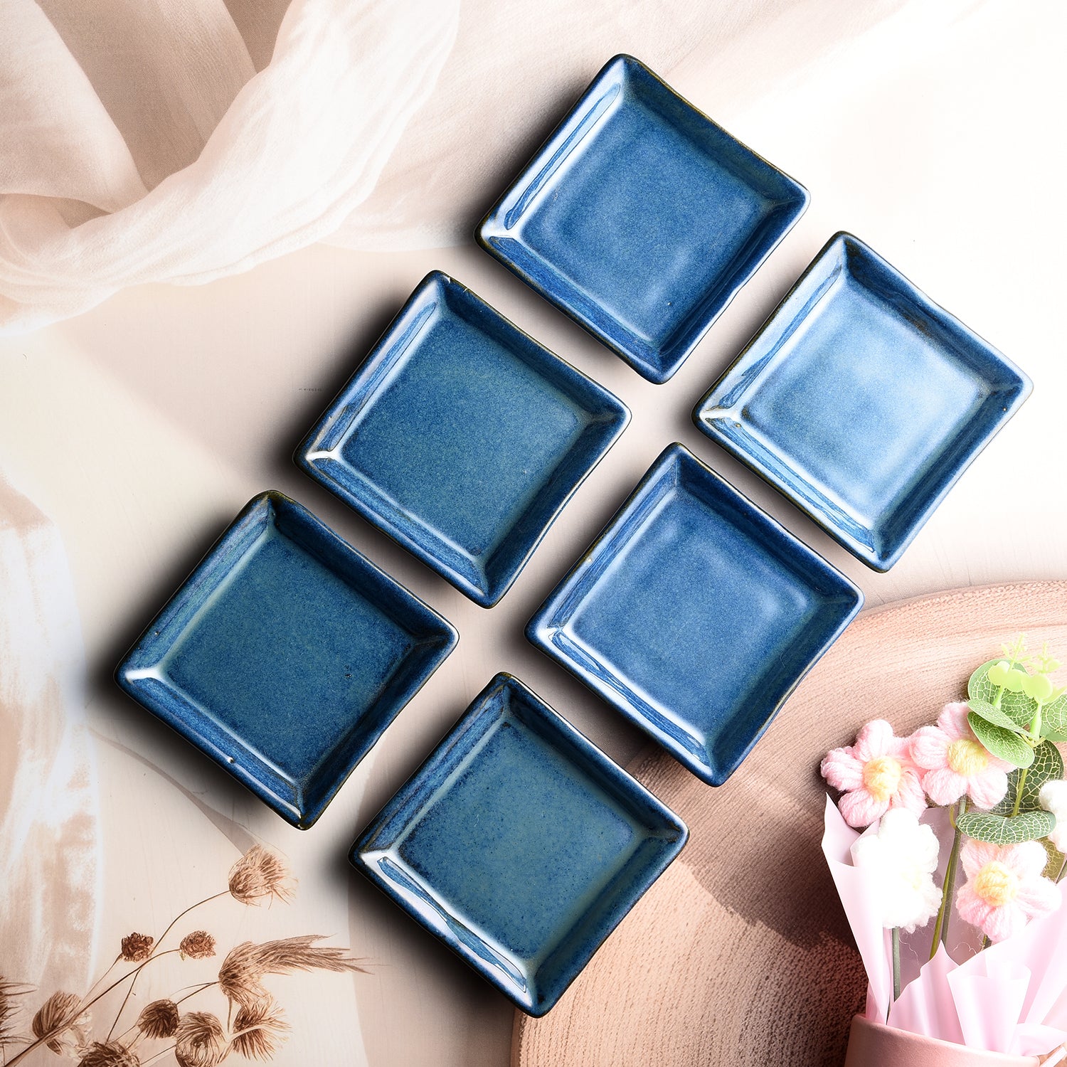 Forma Snack Plates- Set of 6