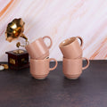 Rustic Earth Mugs- Set of 4