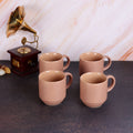 Rustic Earth Mugs- Set of 4