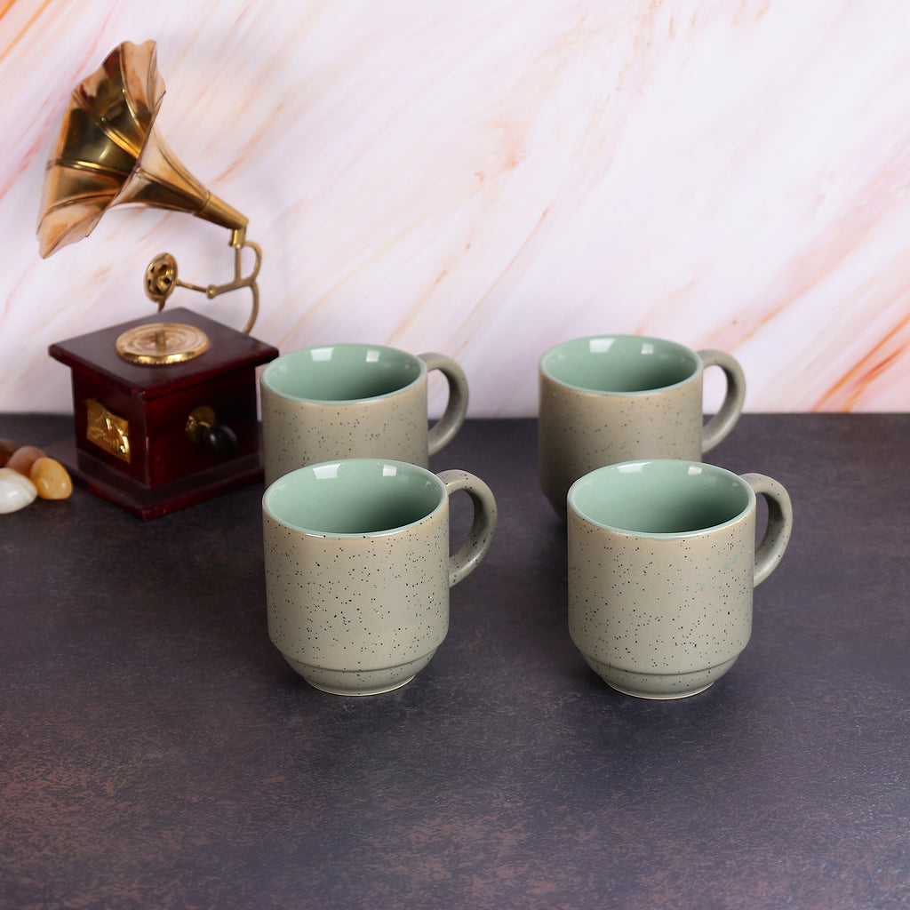 Rustic Earth Mugs- Set of 4
