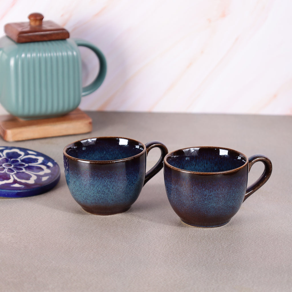 Nocturne Tea Cups- Set of 6