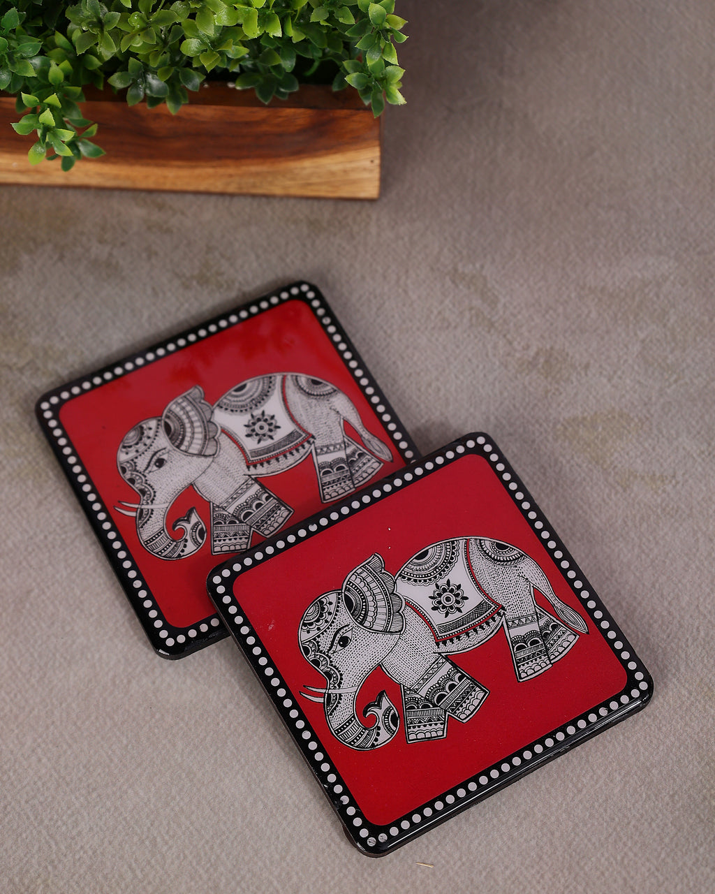 Rajputana Charm Coasters