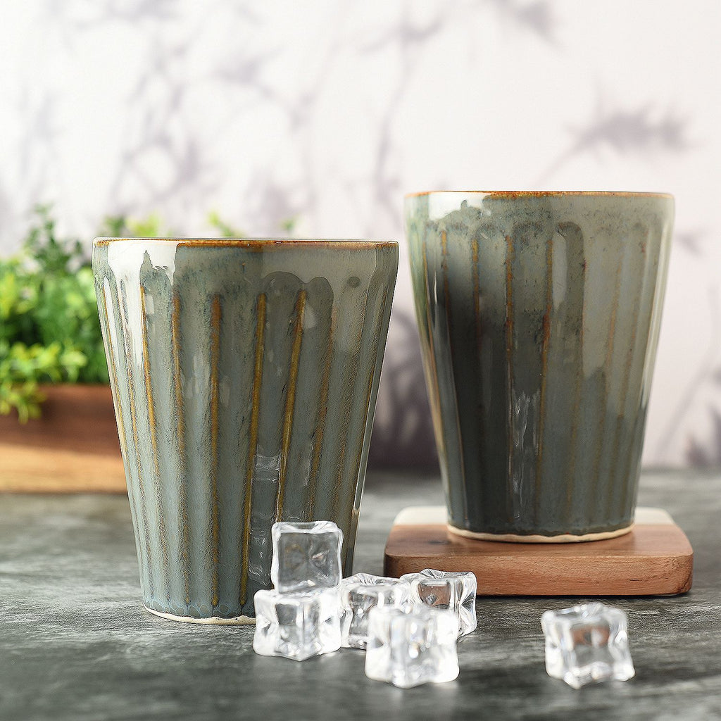 Forest Dew Tall Glasses